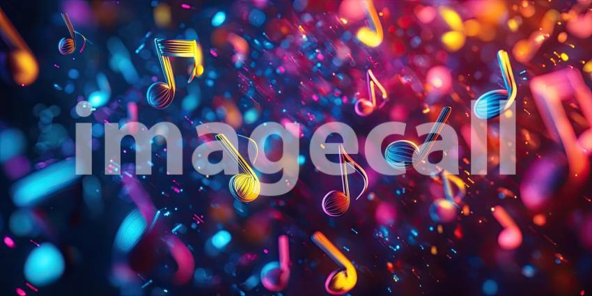 A Symphony of Light and Sound: A Visual Ode to Music Magic