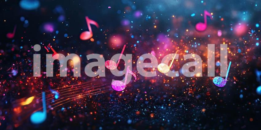 A Symphony of Light and Sound: A Visual Ode to Music Magic