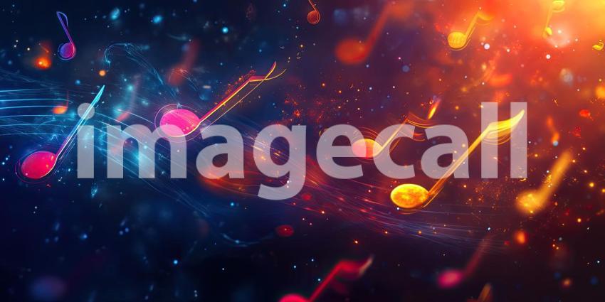 A Symphony of Light and Sound: A Visual Ode to Music Magic