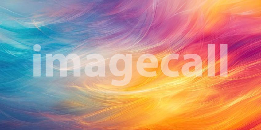 A Fiery Ocean: Waves Crashing Under a Dramatic Sunset