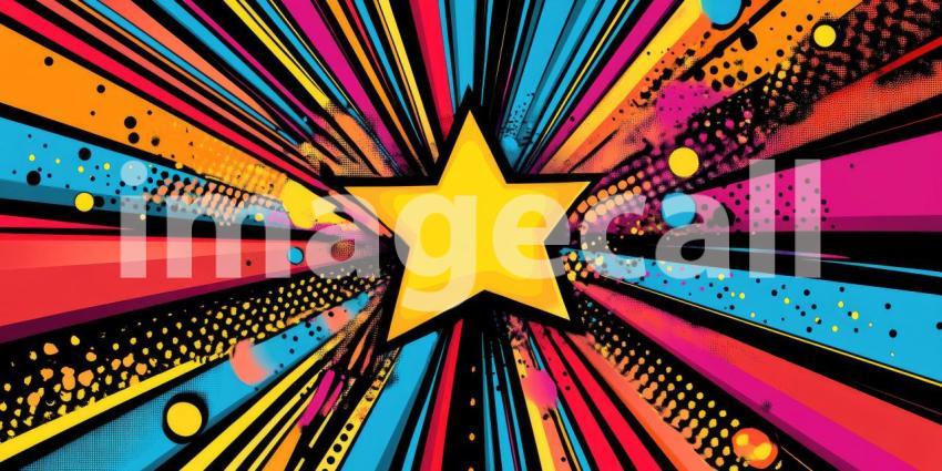 A Chromatic Explosion: A Burst of Color and Energy