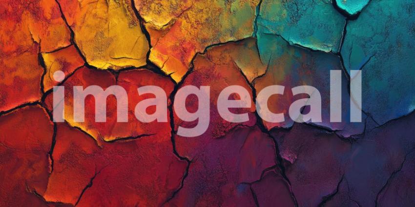 A Tapestry of Time: The Intricate Patterns of Faded Paint