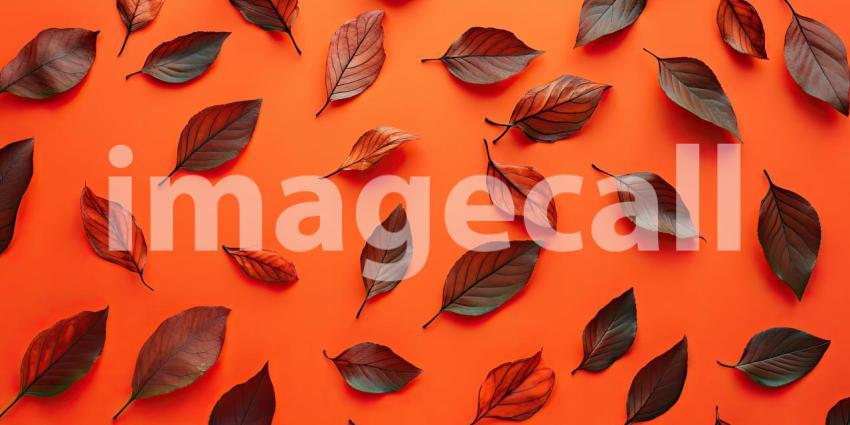 Autumnal Tapestry: A Bed of Golden Leaves