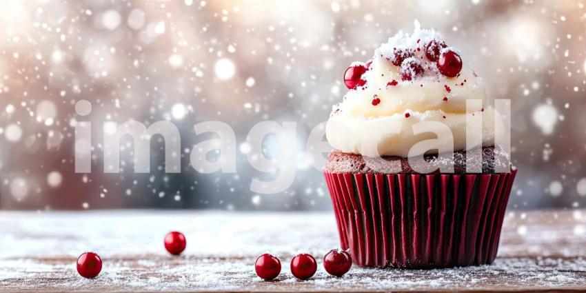A Festive Treat: A Cupcake Fit for a Winter Wonderland