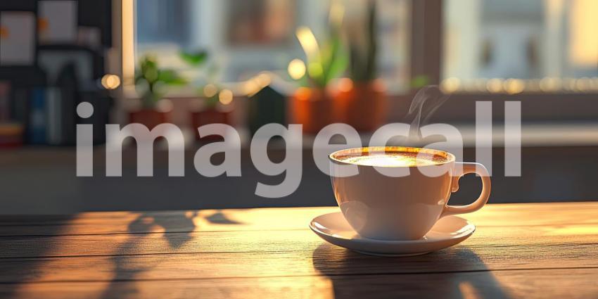 Morning Ritual: A Cup of Coffee and Sunlight