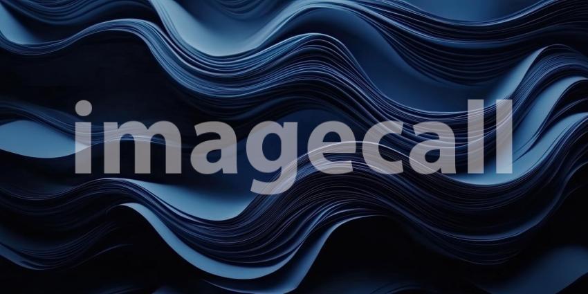 Deep Currents: An Abstract Exploration of Form and Shadow