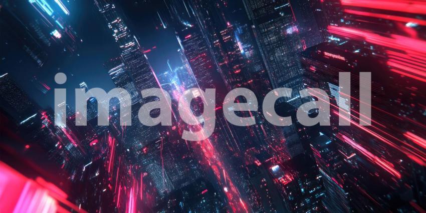 Neon Metropolis: A City Bathed in Electric Hues