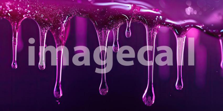 A Symphony of Dripping Colors: A Liquid Abstract Art