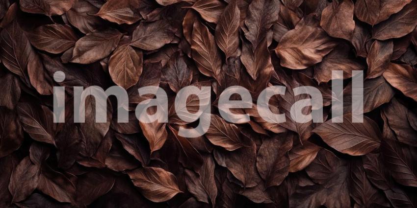 A Tapestry of Autumn: A Bed of Golden Leaves