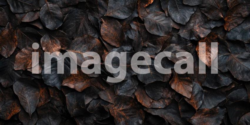 A Tapestry of Autumn: A Bed of Golden Leaves