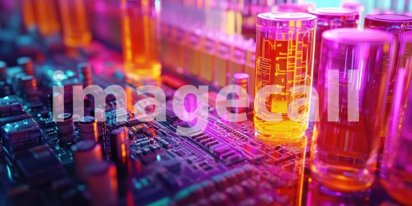 The Heart of Innovation: A Close-Up of a Complex Circuit Board