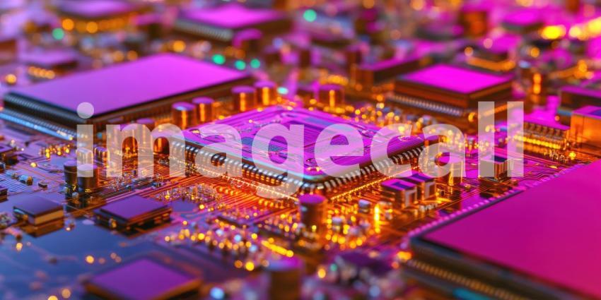 The Heart of Innovation: A Close-Up of a Complex Circuit Board