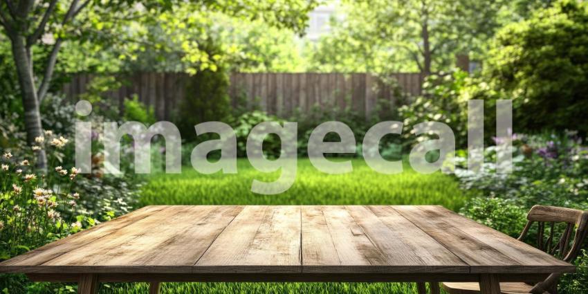 Serene Sanctuary: A Patio Oasis Bathed in Sunlight