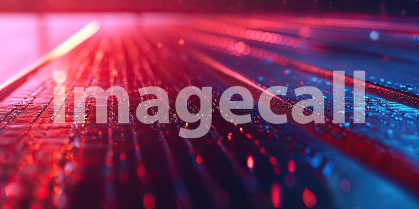 Chasing the Sun: A Runner's Silhouette Against a Vibrant Sunset