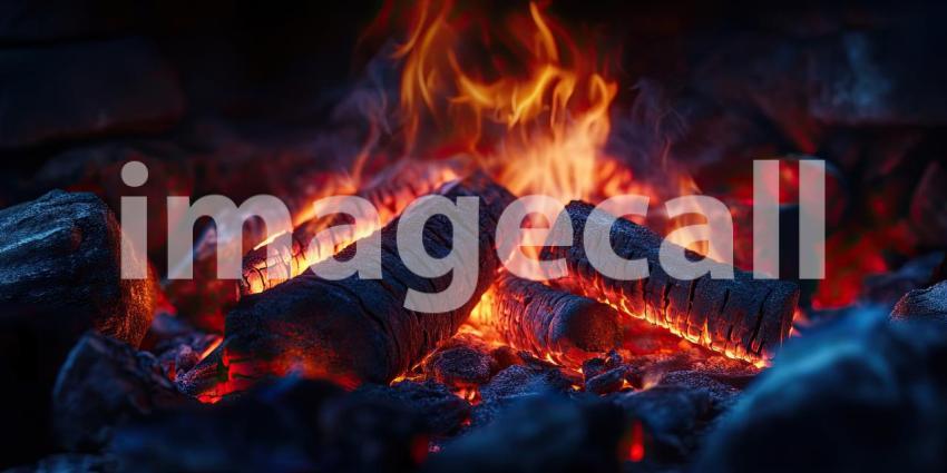 Embers Aglow: A Warmth of Fire and Flame