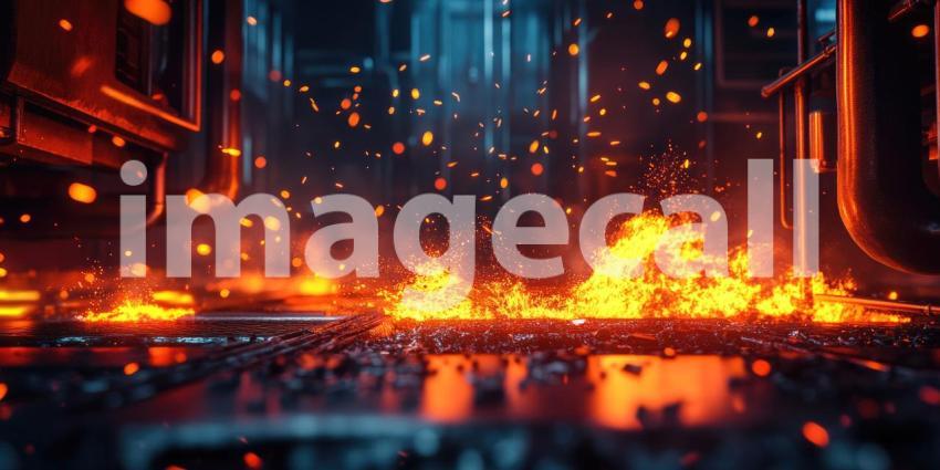 Collision of Forces: A Cosmic Dance of Energy