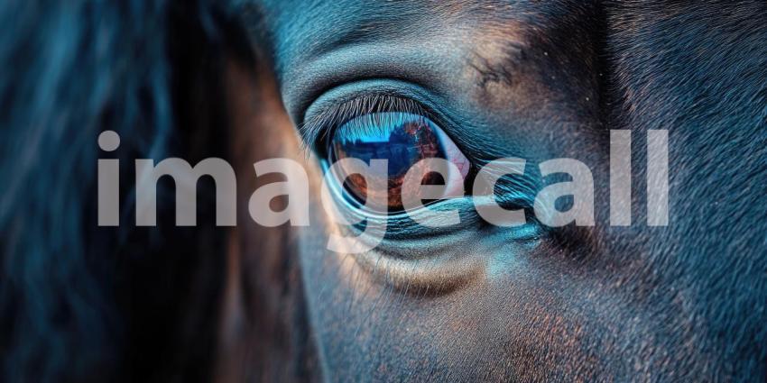 A Window to the Soul: The Gentle Gaze of a Horse