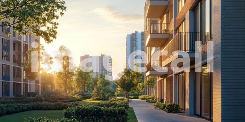 A Skyline of Dreams: A Modern Metropolis Reaching for the Sky