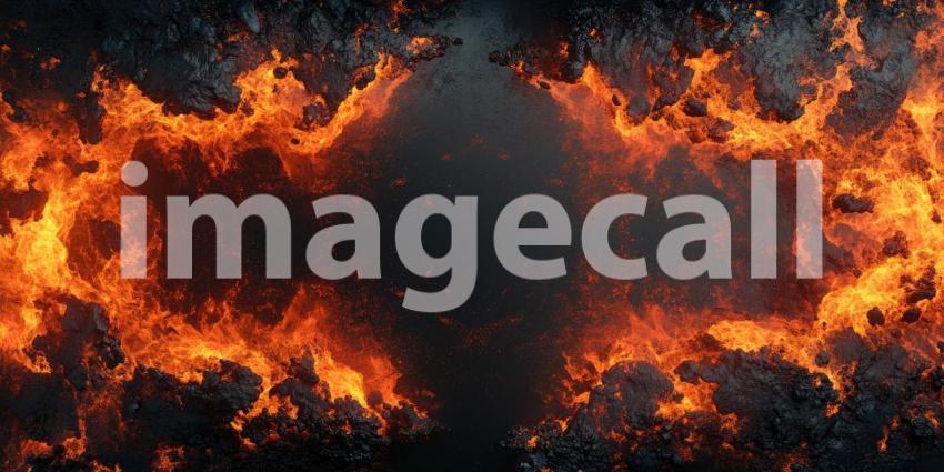 A Fiery Embrace: A Symphony of Fire and Shadow