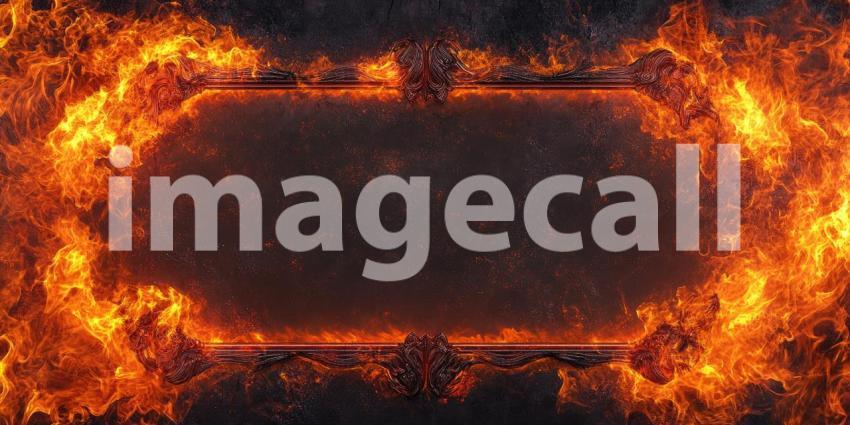 A Fiery Embrace: A Symphony of Fire and Shadow