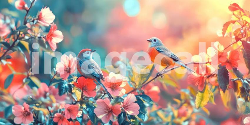 A Spring Serenade: Birdsong and Blossoms