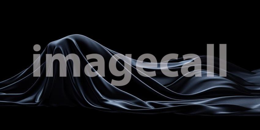 Enveloped in Mystery: A Figure Shrouded in Darkness