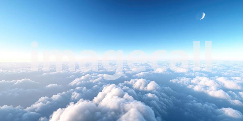 Above the Clouds: A Sunset Odyssey