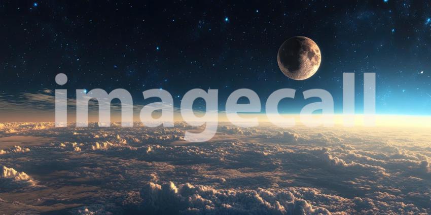 Above the Clouds: A Sunset Odyssey