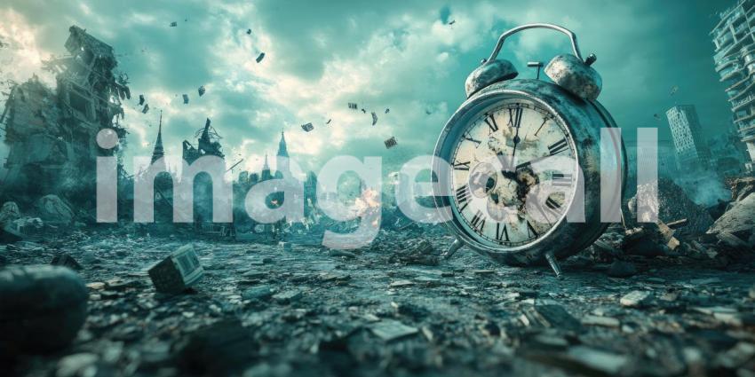 The City Submerged: A Dystopian Vision of a Flooded Metropolis