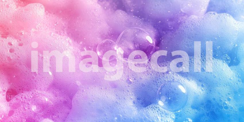 A Foamy Froth: A Close-Up of Bubbles