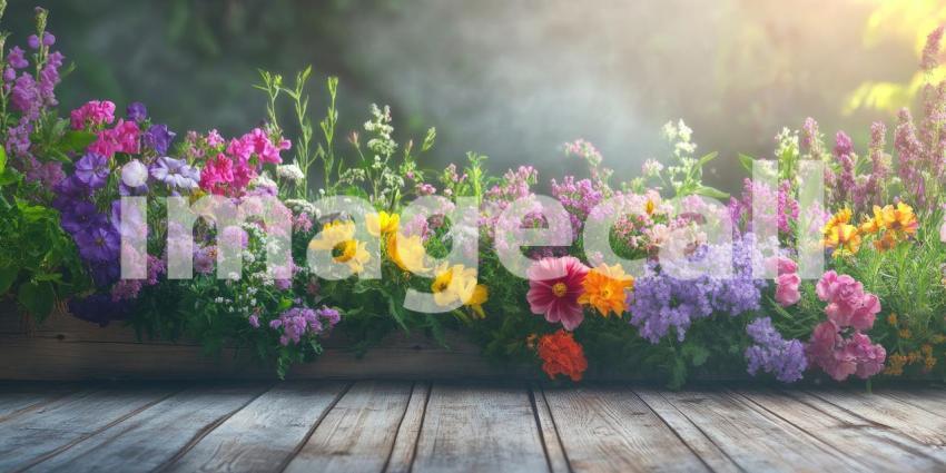 A Tapestry of Blooms: A Vibrant Wildflower Meadow Beckons