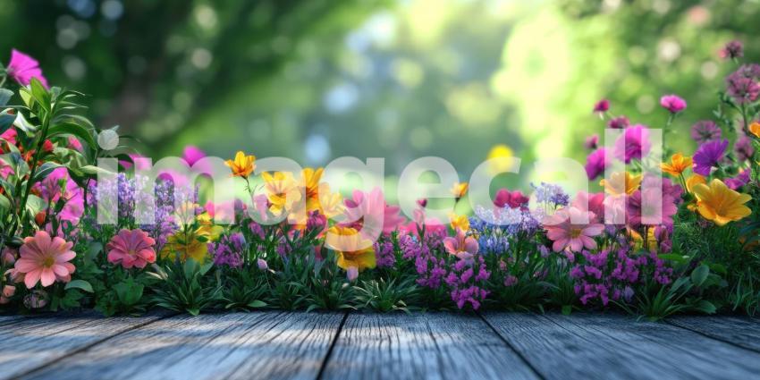 A Tapestry of Blooms: A Vibrant Wildflower Meadow Beckons