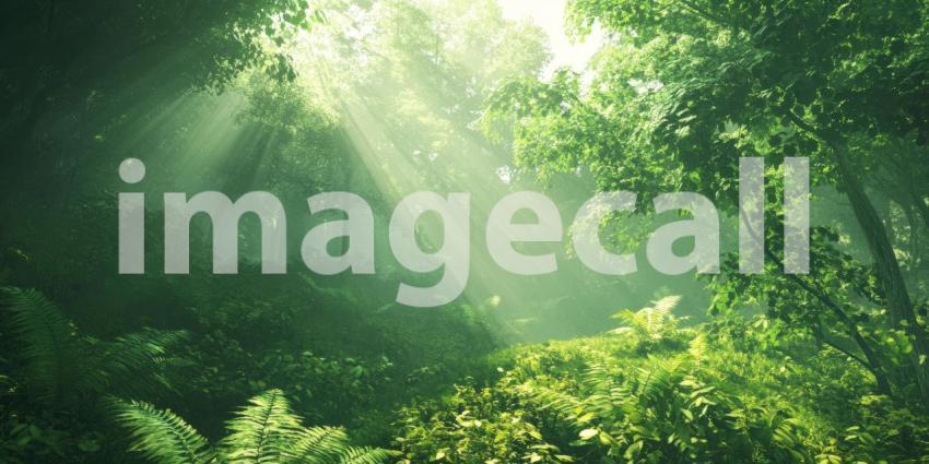 A Twilight Bloom: Lavender Silhouettes in the Setting Sun