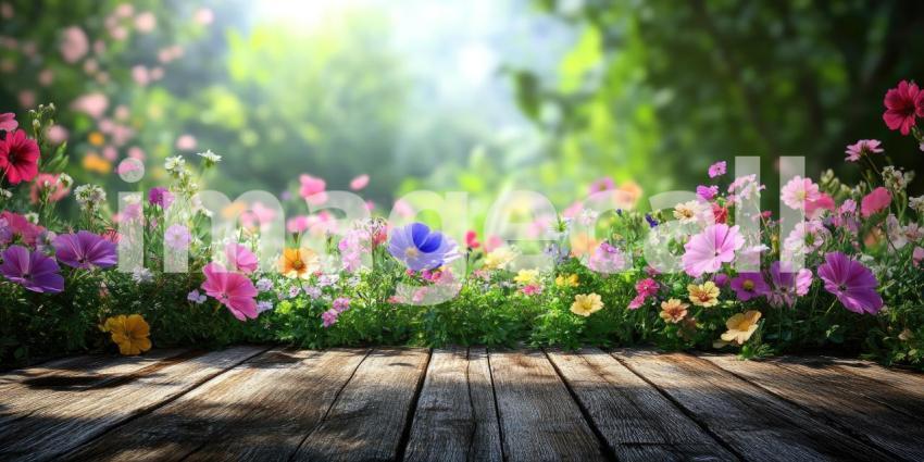 A Tapestry of Blooms: A Vibrant Wildflower Meadow Beckons
