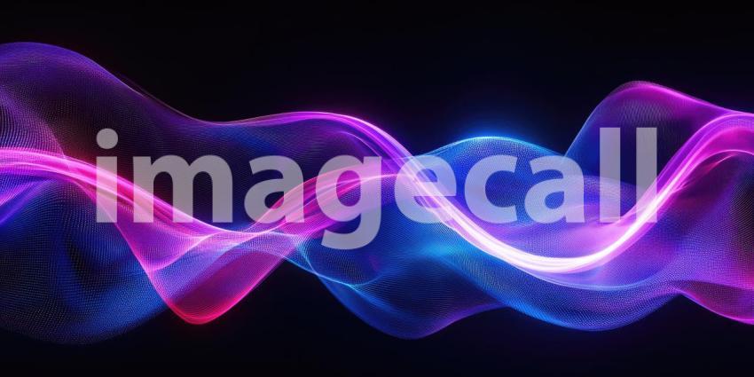 Neon Helix: A Dance of Light and Shadow