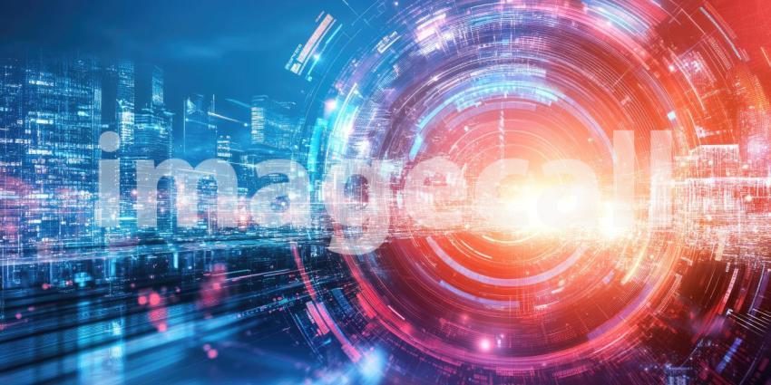 The Digital Metropolis: A City of Light and Innovation