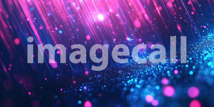 Radiant Celestial Background with Beams of Light, Sparkling Stars, and a Dreamy Blue Hue for Spiritual, Fantasy, and Celestial Concepts