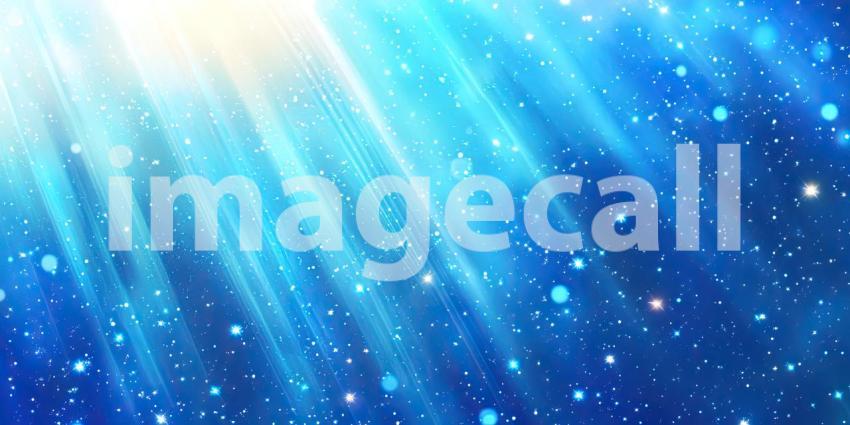 Radiant Celestial Background with Beams of Light, Sparkling Stars, and a Dreamy Blue Hue for Spiritual, Fantasy, and Celestial Concepts