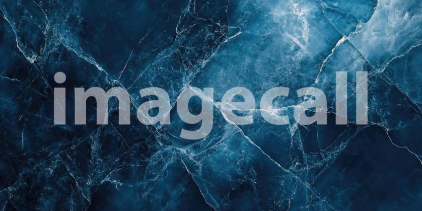 Abstract Blue and Gold Marble Texture with Swirling Veins and Metallic Accents for Luxury, Elegant, and High-End Designs