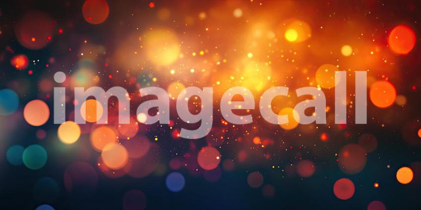 Abstract Light Trails with Vertical Lines and Colorful Bokeh Circles for Modern, Artistic, and Creative Designs