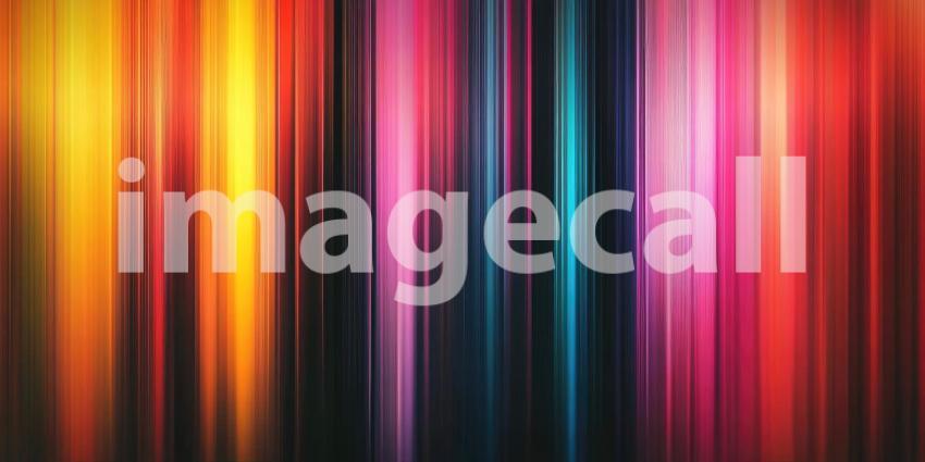 Abstract Light Trails with Vertical Lines and Colorful Bokeh Circles for Modern, Artistic, and Creative Designs