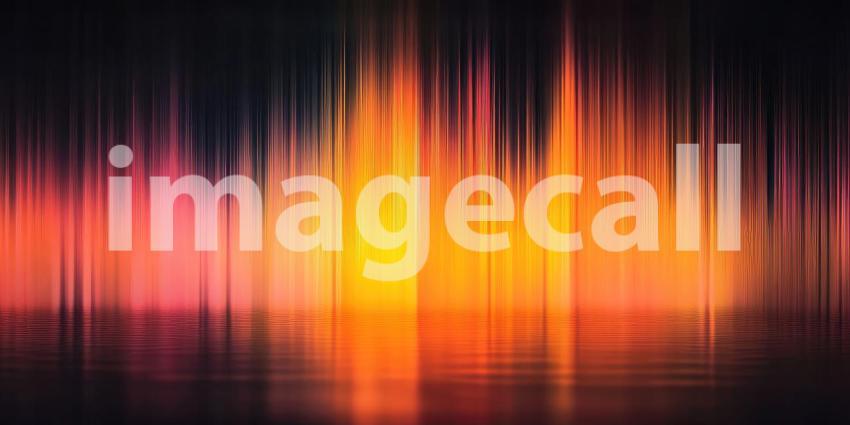 Abstract Light Trails with Vertical Lines and Colorful Bokeh Circles for Modern, Artistic, and Creative Designs