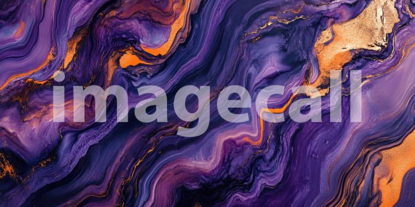 Abstract Marble Texture: Purple and Gold Swirls. High-resolution image for digital and print projects. Perfect for backgrounds, wallpapers, and creative designs.