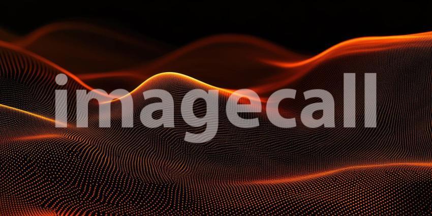 Abstract Orange Waves Texture. Dynamic, flowing background with vibrant, layered design. Perfect for modern, energetic, and creative projects.