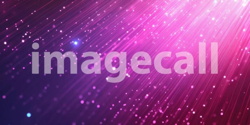 Pink Light Rays and Glitter Background. Abstract, festive image with sparkling particles and beams. Perfect for celebratory, magical, and dreamy designs.