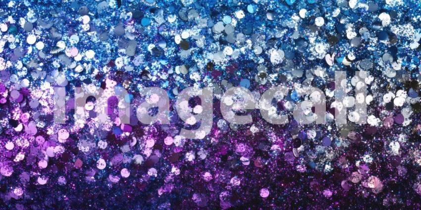 Abstract Fluid Art with Swirling Waves and Shimmering Hues of Purple and Blue for Modern, Artistic, and Creative Designs