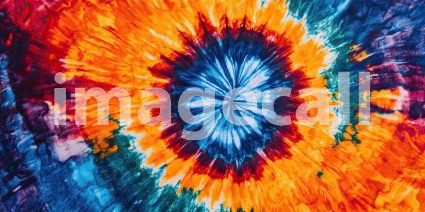 Psychedelic Tie-Dye Swirl Texture. Abstract, vibrant background with swirling colors. Perfect for groovy, retro, and artistic designs.