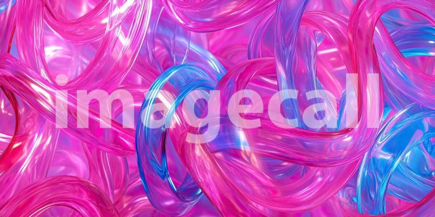 Neon Particle Trails. Abstract, futuristic background with glowing, swirling lines. Perfect for technology, energy, and science fiction themes.
