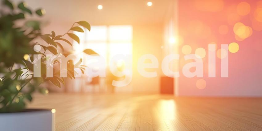 Modern Office Reception Area. Sunlit workspace with a clean design and stylish furniture. Perfect for business, interior design, and corporate themes.