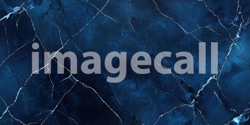 Deep Blue Marble Texture. Close-up of a natural stone with a rich, dark color and intricate veining. Perfect for interior design, luxury, and elegant themes.